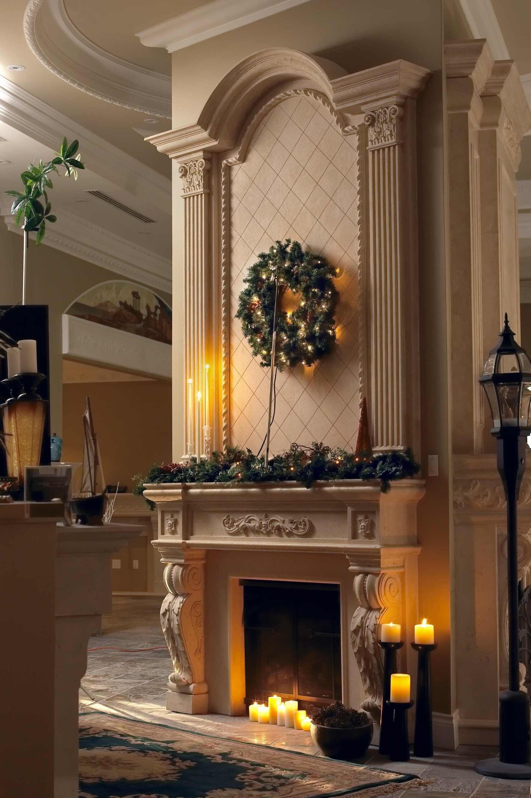 stylish top 10 ideas to make your home look magical and enjoyable for holidays fake fireplaces for decoration pics