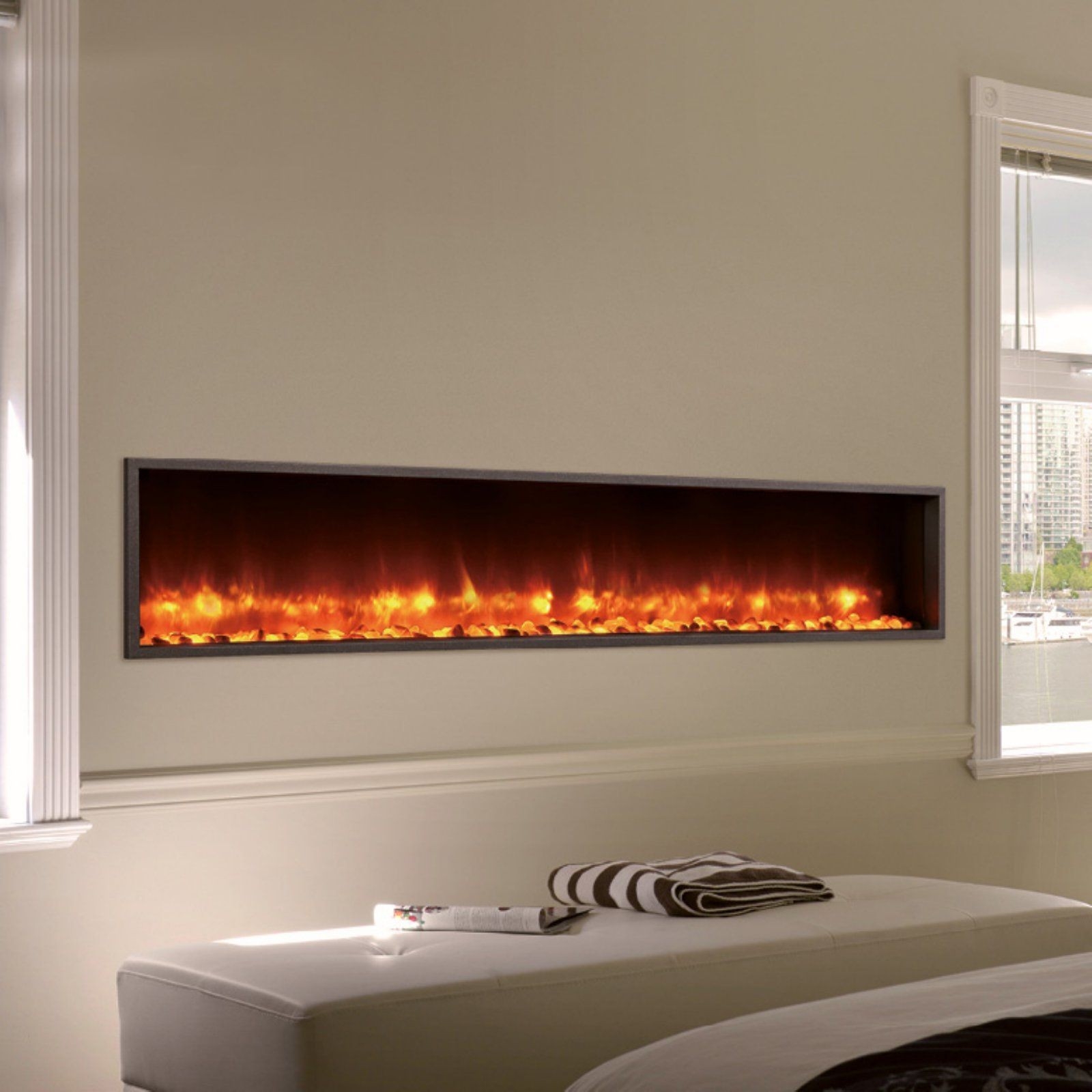 top 79 in built in led electric fireplace walmart | modern electric fireplace crystals change color photo