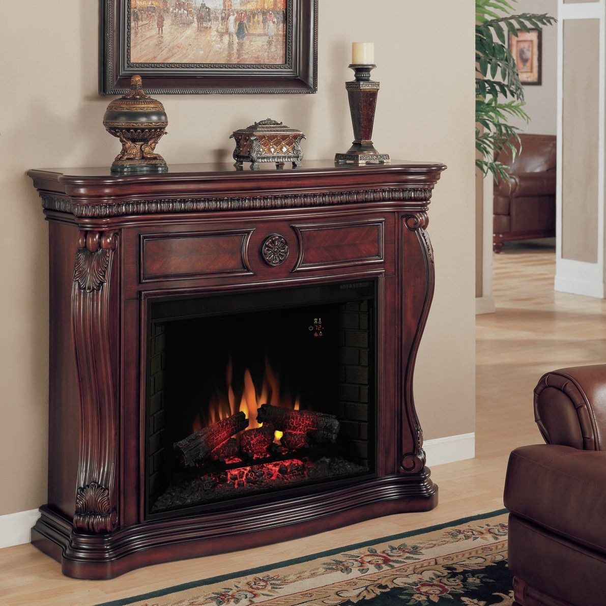 Wonderful Electric Fireplaces Lowes Home Depot Compare
