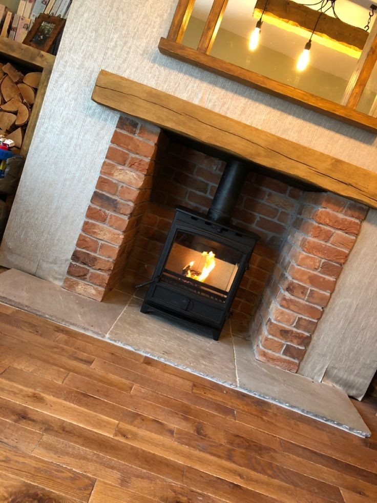Brilliant Log Burner Fireplace Designs Top