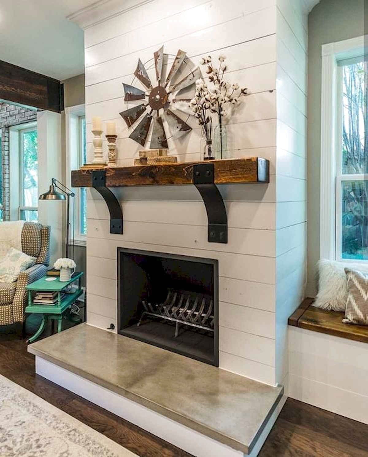 wonderful best modern farmhouse fireplace mantel decor ideas frugal living contemporary fireplace mantel shelves pics