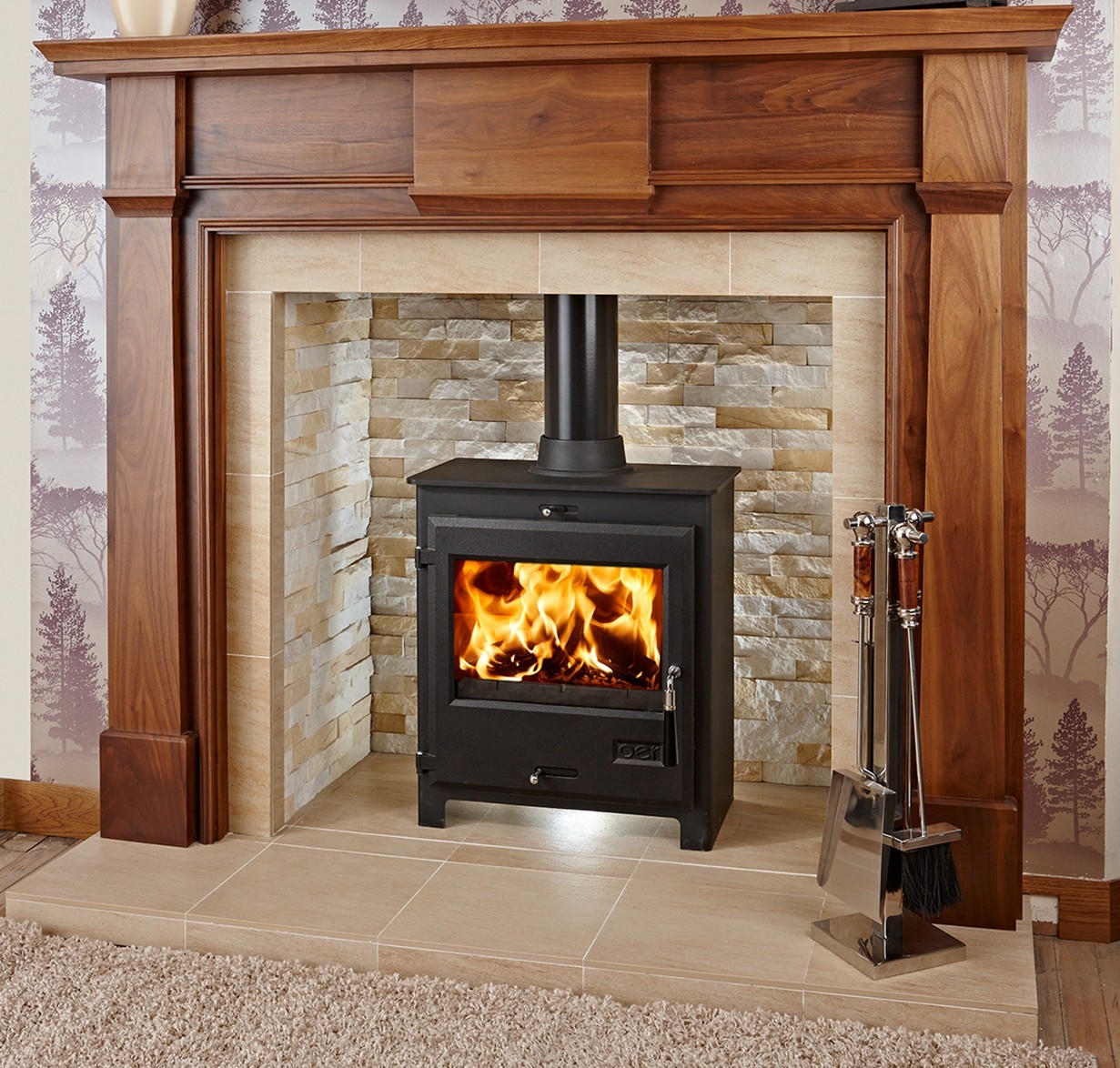 wonderful kensington solid wood fireplace • fire surround centres best wood to burn in a fireplace pics