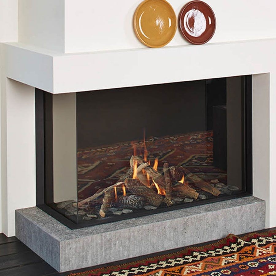 Fascinating Corner Gas Fireplace Mantel Designs Buy