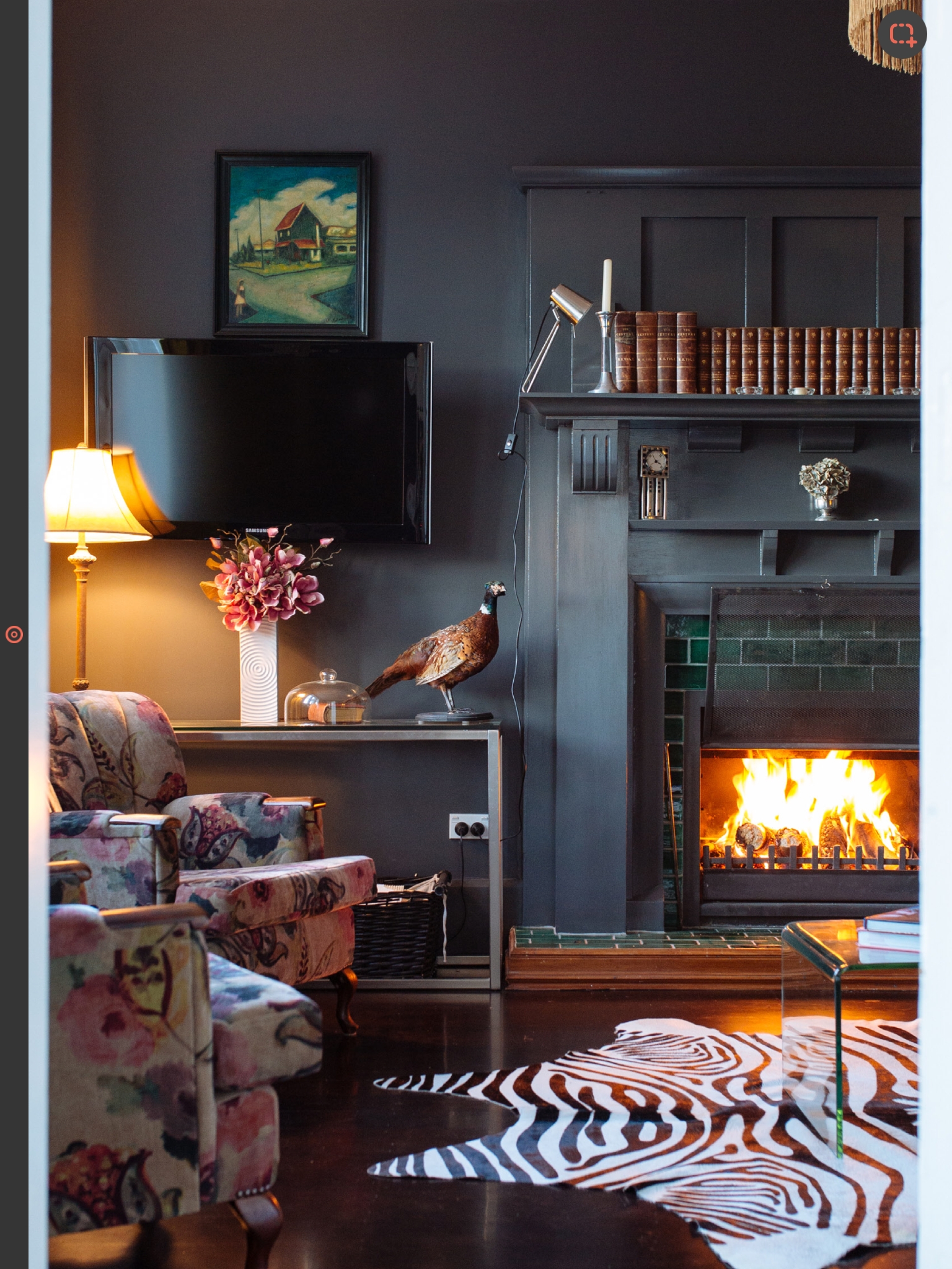 wonderful pinkathryn allan on living room ideas (with images) | woodburning ideas for living rooms with fireplaces photo