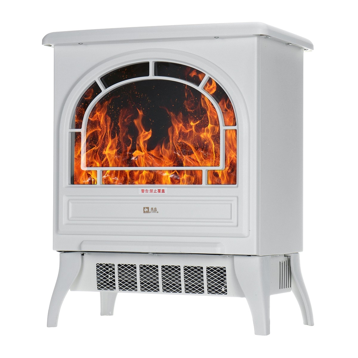 alluring 1800w freestanding indoor electric fireplace heater stove realistic fireplace heaters at walmart image