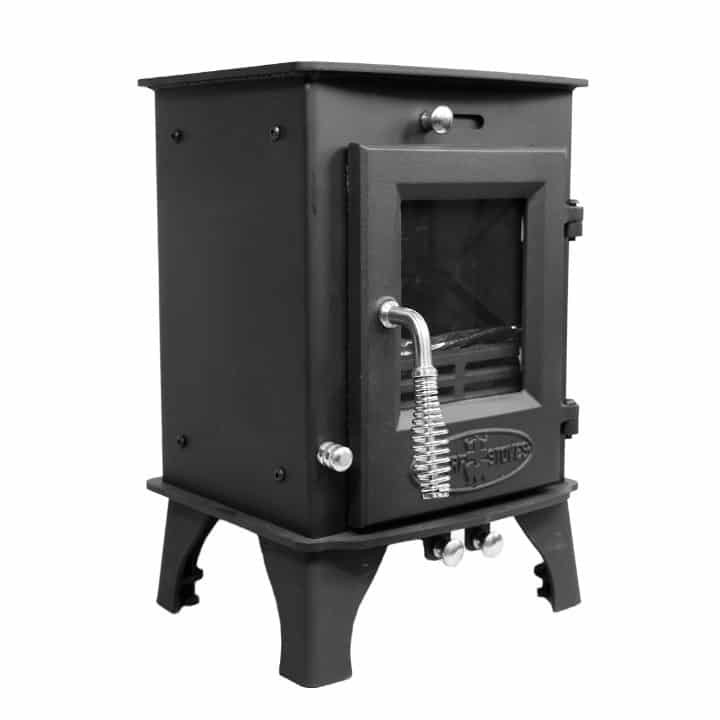 alluring best wood burning stove for small spaces [comprehensive review] | tiny used fireplace doors for sale image