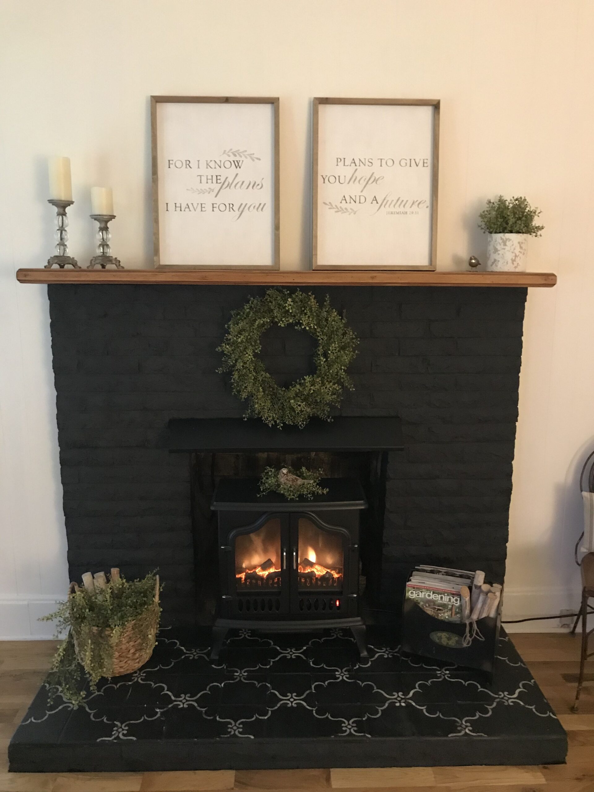 alluring brick fireplace paint black designs collections figurevn ideas black painted fireplaces brick image