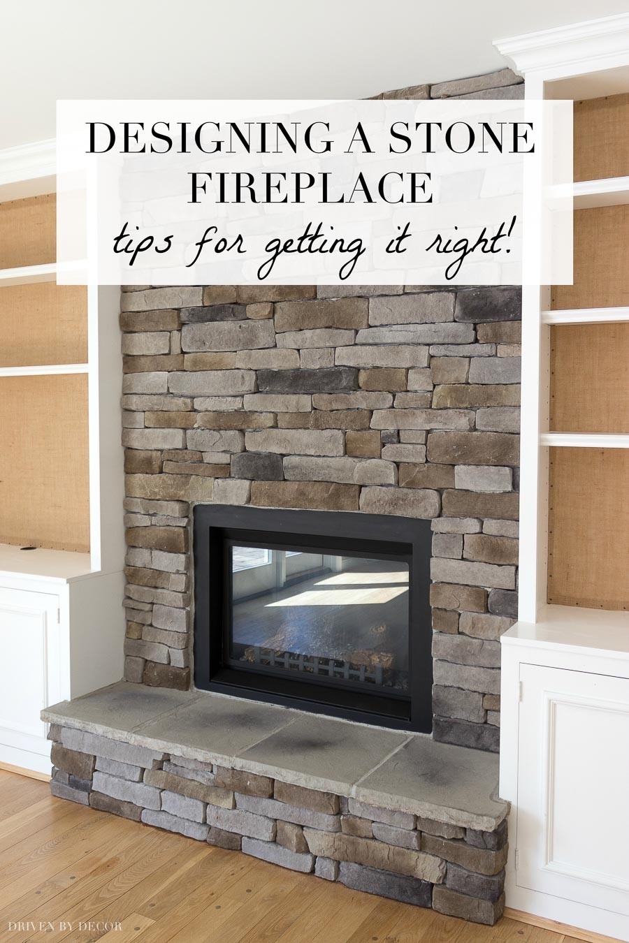 Splendid How To Install Stone Around Fireplace Commercial