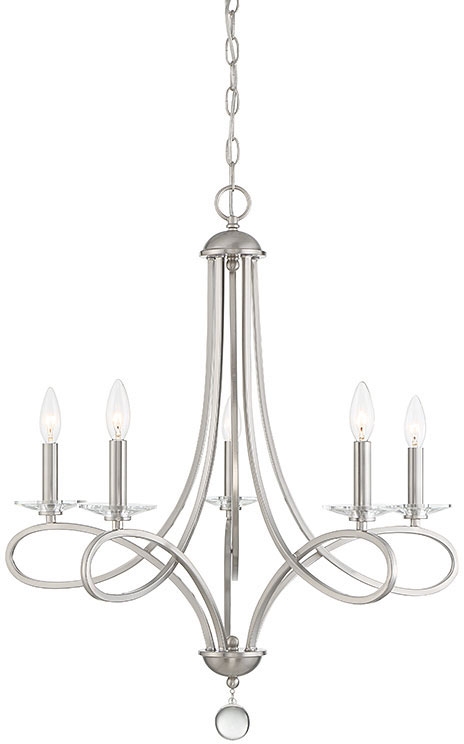 alluring meridian m10028bn brushed nickel lighting chandelier mer m10028bn brushed nickel fireplace screen photo