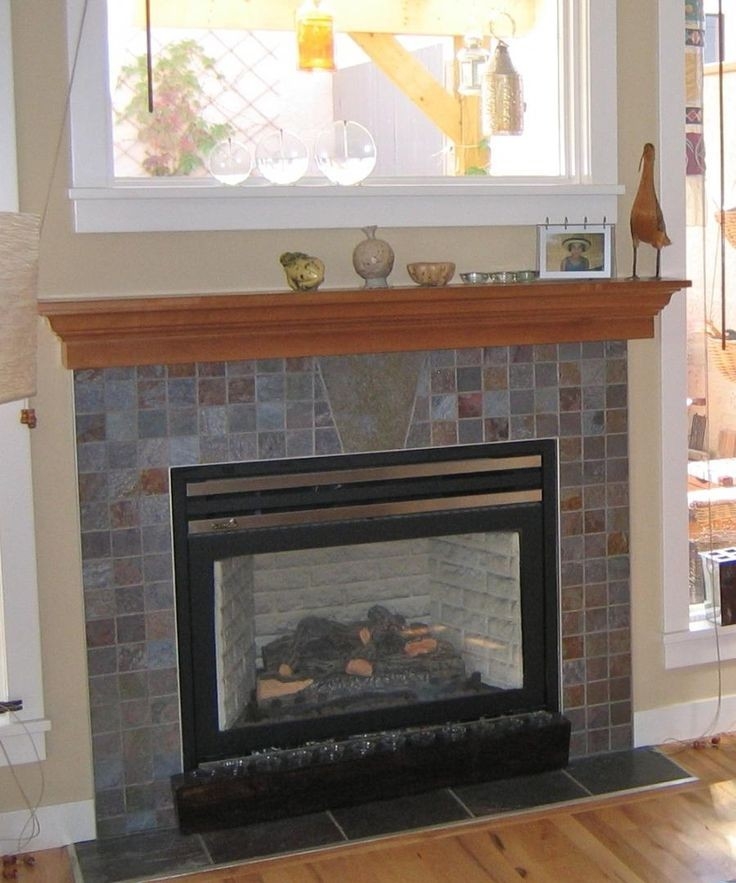 alluring stacked stone tile fireplace | slate fireplace, fireplace tile surround slate tiles for fireplace surround picture