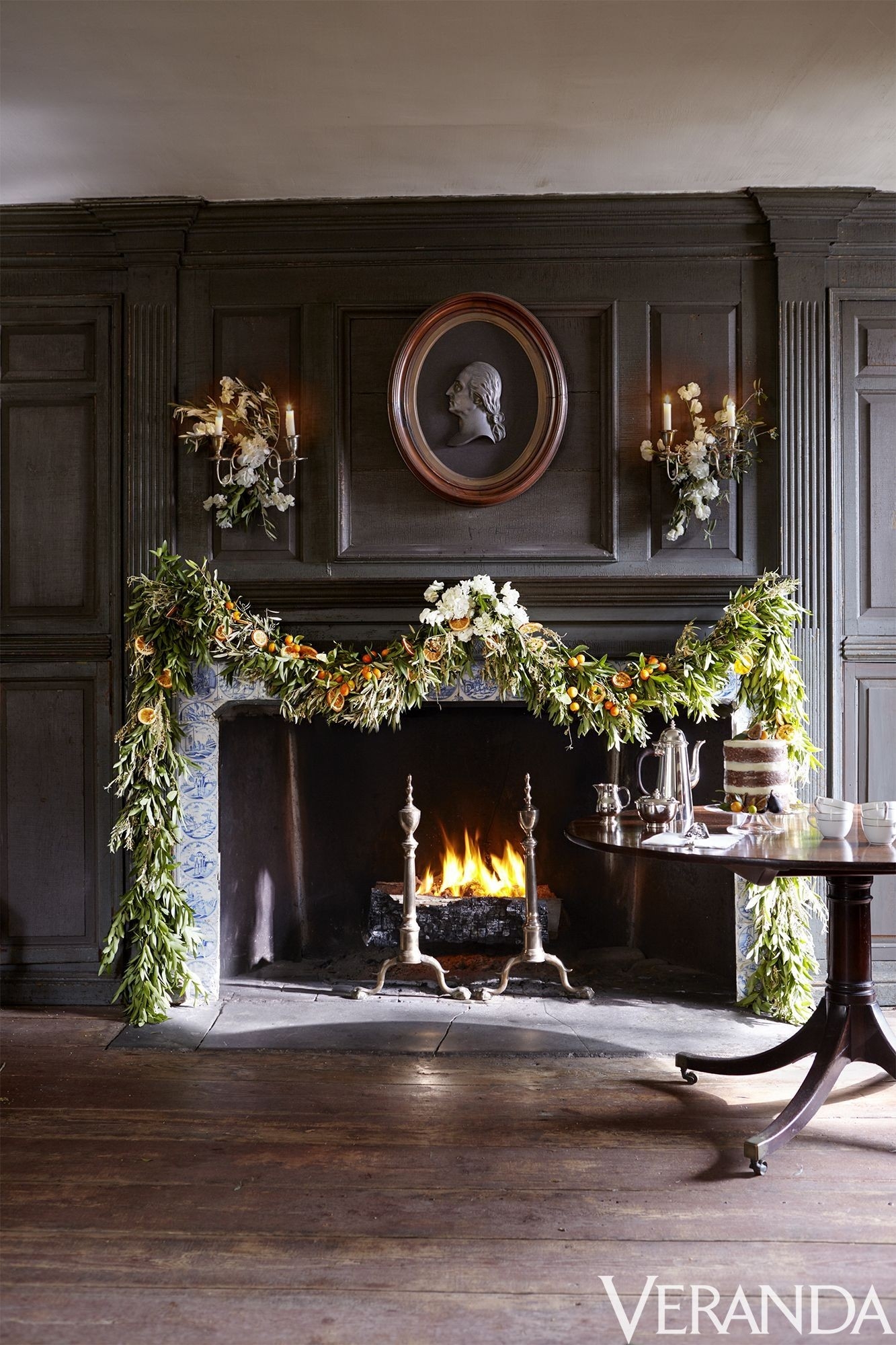 amazing 26 winter floral arrangements for grand seasonal decor | christmas christmas fireplace garland ideas pics