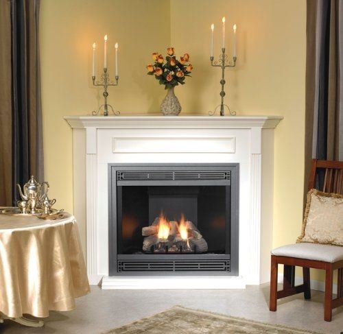 amazing amazon premium 36 inch direct vent fireplace dvp36dp31n natural two fireplaces one flue photo
