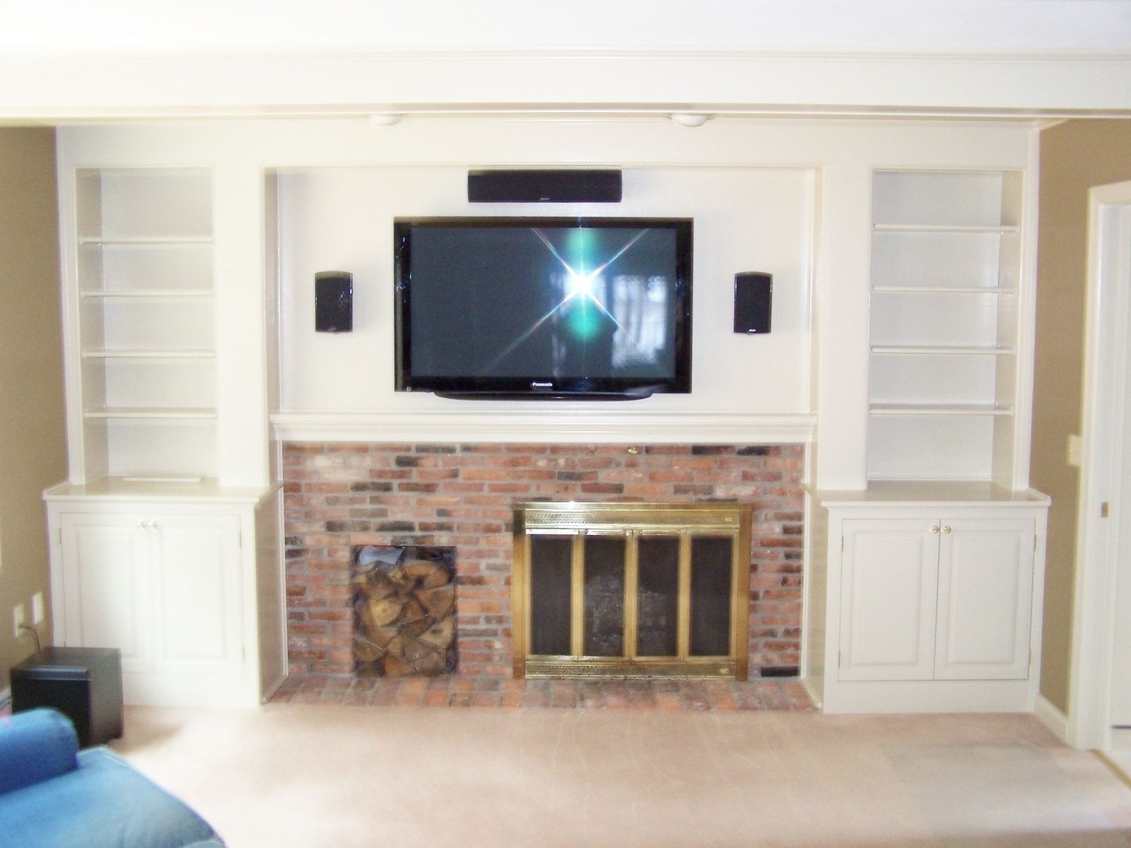 amazing custom made entertainment center around fireplacenorthwind built in tv cabinet above fireplace pics