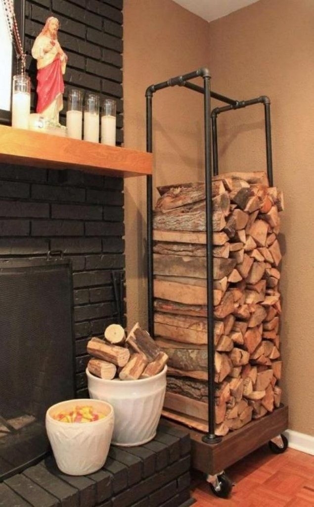 amazing firewood storage ideas | the owner builder network where to store wood for fireplace photo