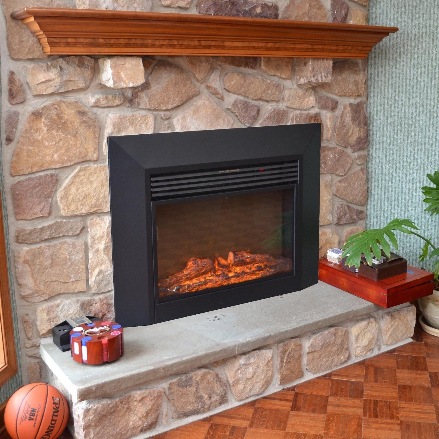 Wonderful Electric Fire Logs For Fireplace Free Reviews