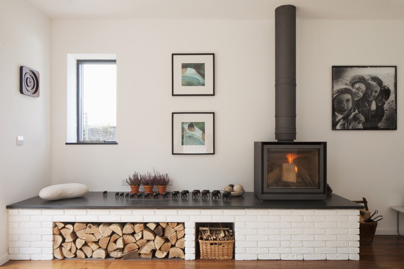 astonishing a classic bright and clean stuv cube installation in devon it feels cleaning inside of fireplace photo
