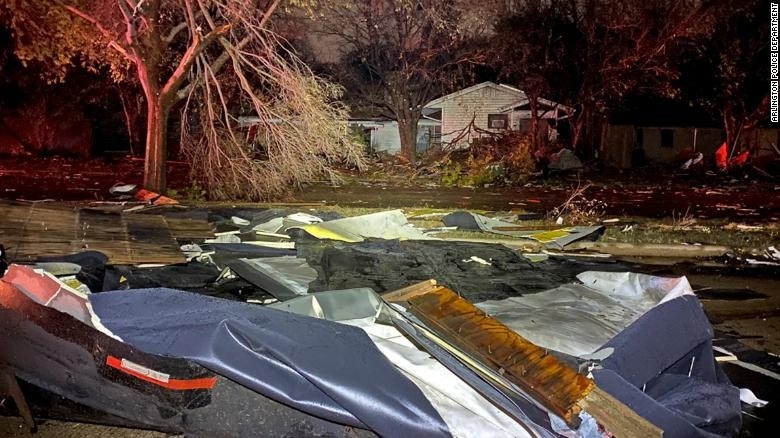 awesome buildings collapse in arlington, texas, as severe storms cause major fireplace store arlington tx photo