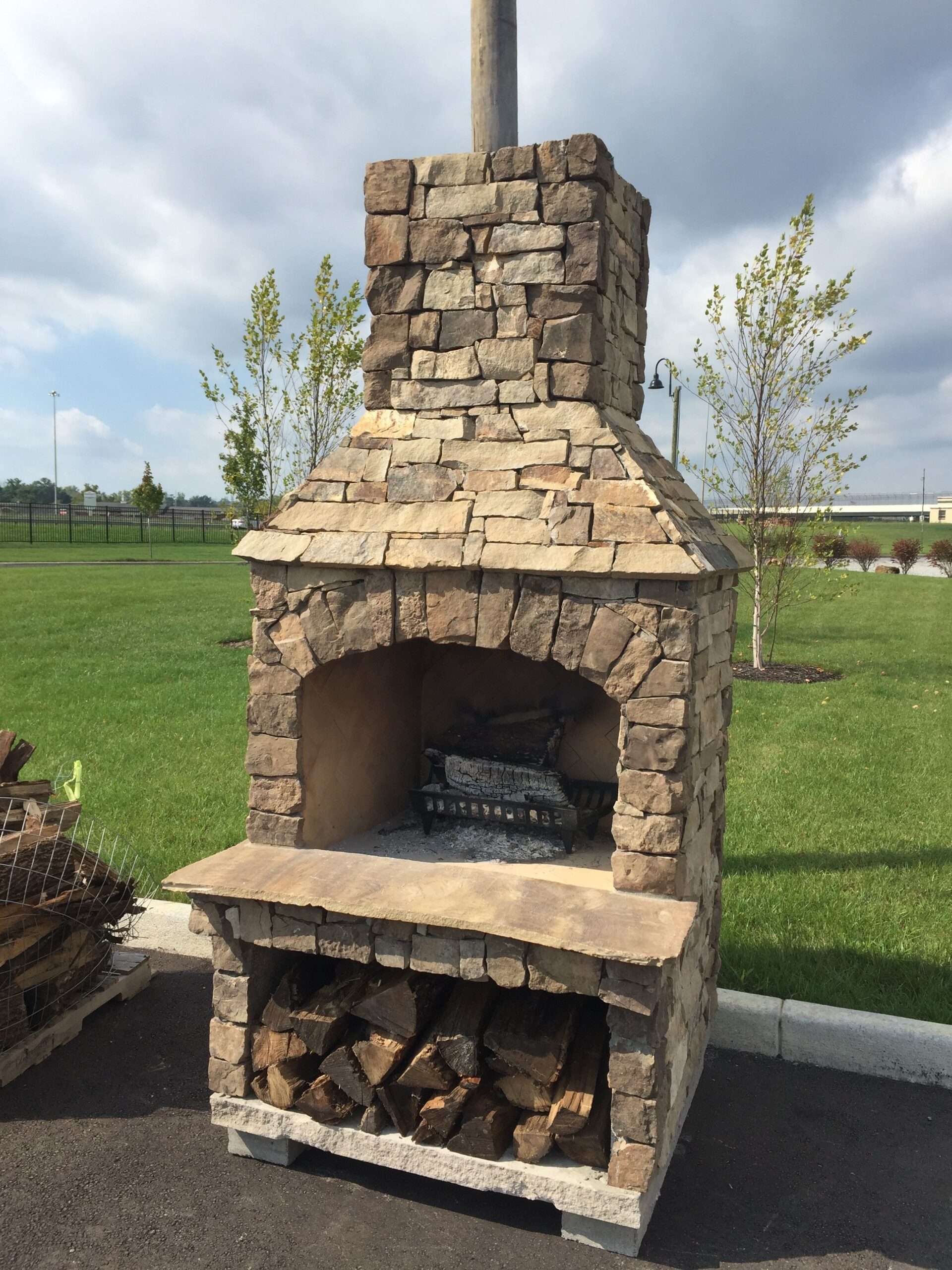 best 36" standard fireplace kit | fireplace kits, outdoor fireplace kits diy outdoor brick fireplace picture
