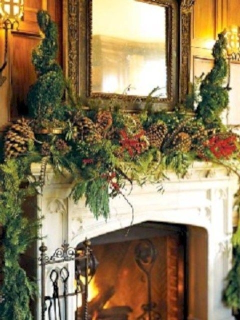 best 42 cool rustic fireplace christmas decoration ideas (with images cool fireplace mantel ideas pics