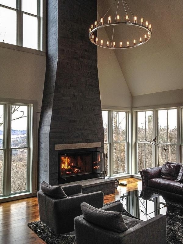 best 55 unique cathedral and vaulted ceiling designs in living rooms lights for inside fireplace picture