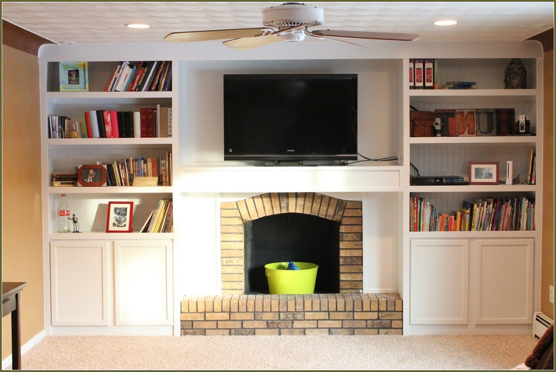 best built in cabinets around fireplace diy best home design ideas built in bookcases around fireplace photo