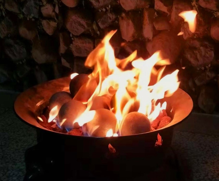 best ceramic balls spheres for gas fireplace firepit table replace ceramic replacement ceramic logs for gas fireplace picture