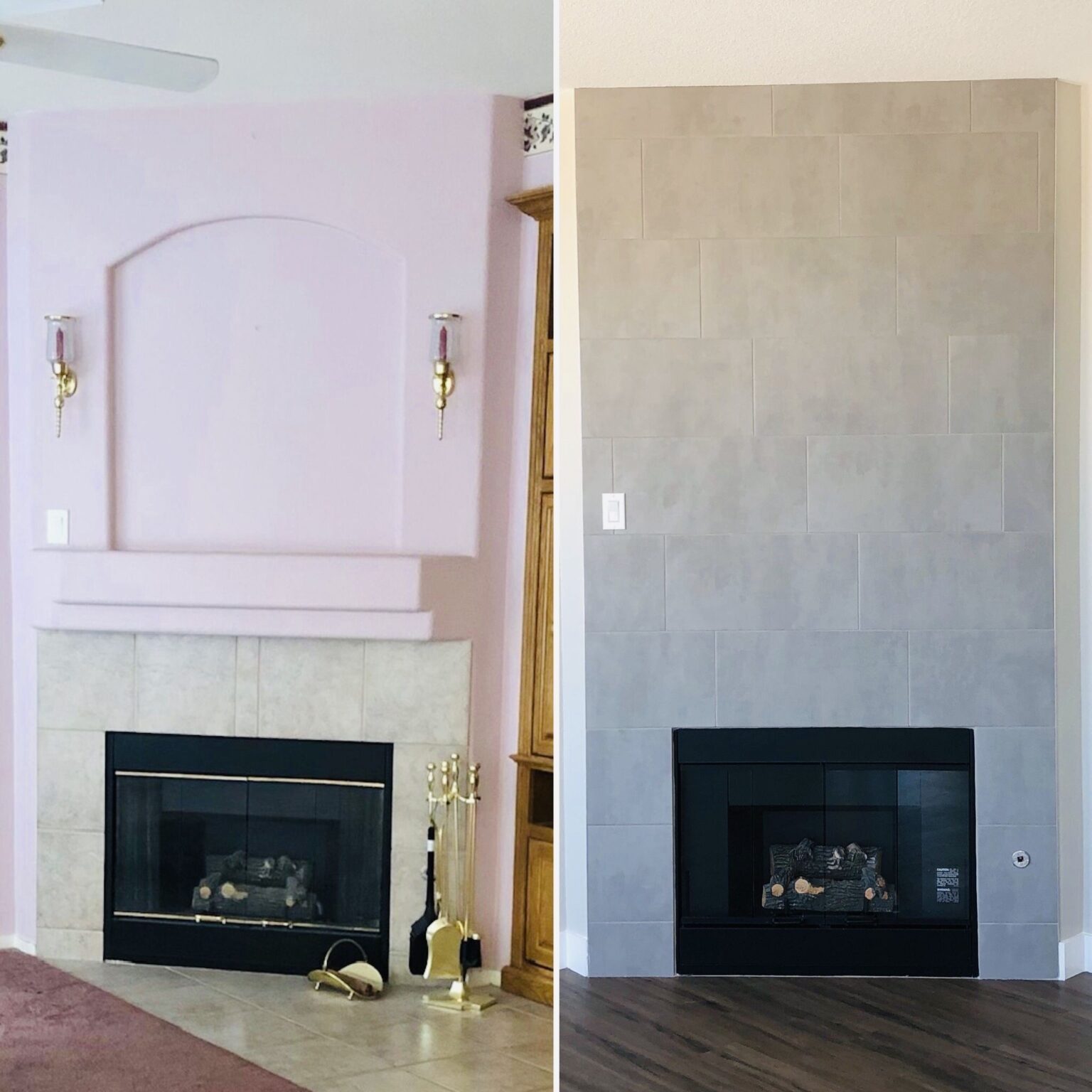 best fireplace wall update | fireplace wall, home decor, decor decorating a fireplace wall pics