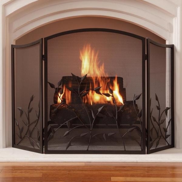 Fascinating Fireplace Screen Doors Home Depot High Quality