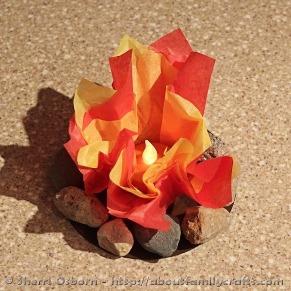 best how to build a campfire | about family crafts | camping crafts for kids fireplace out of construction paper pics