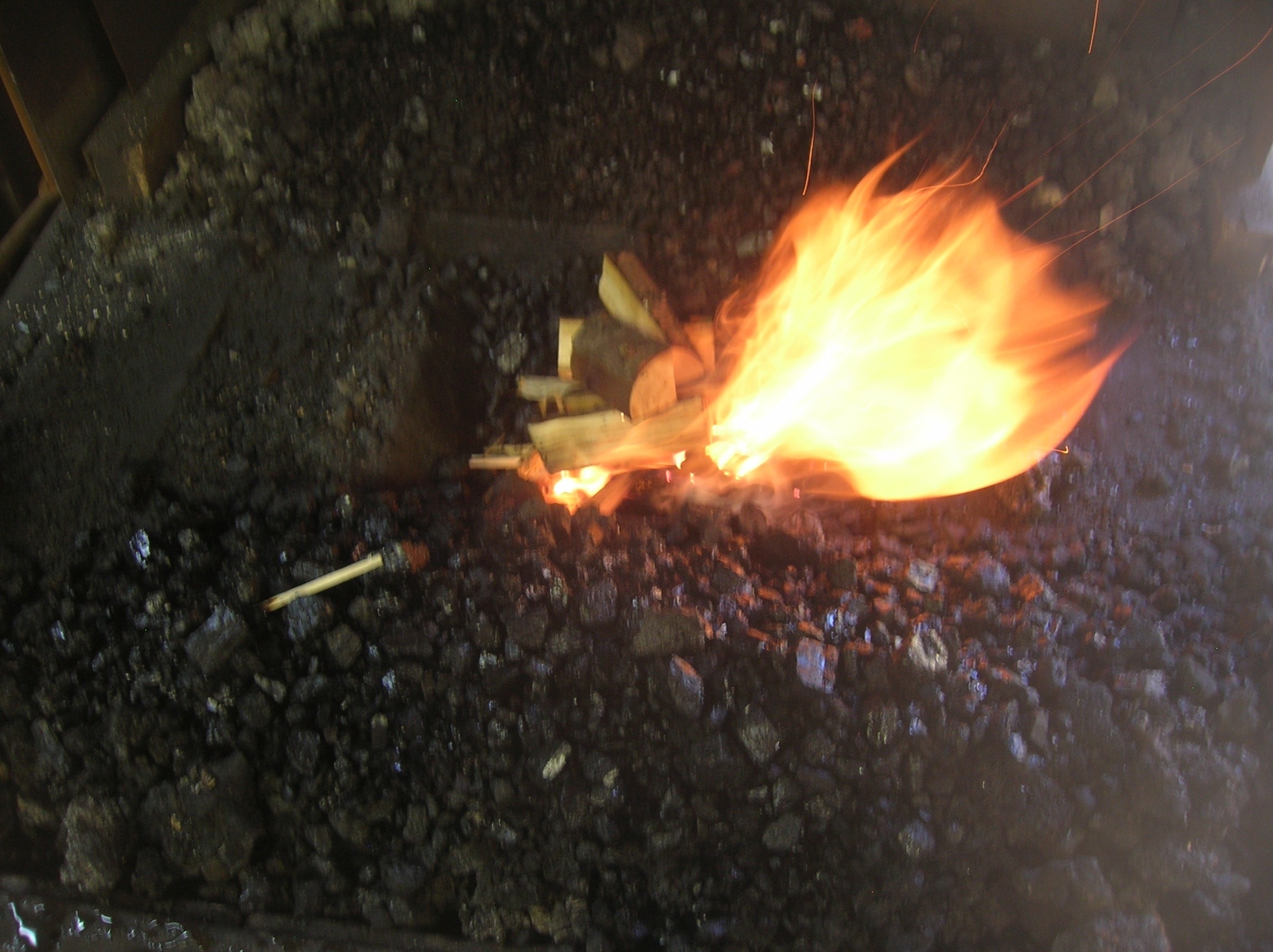best how to get your coal forge fire started | mountain brook forge how to start a coal fire in a fireplace picture