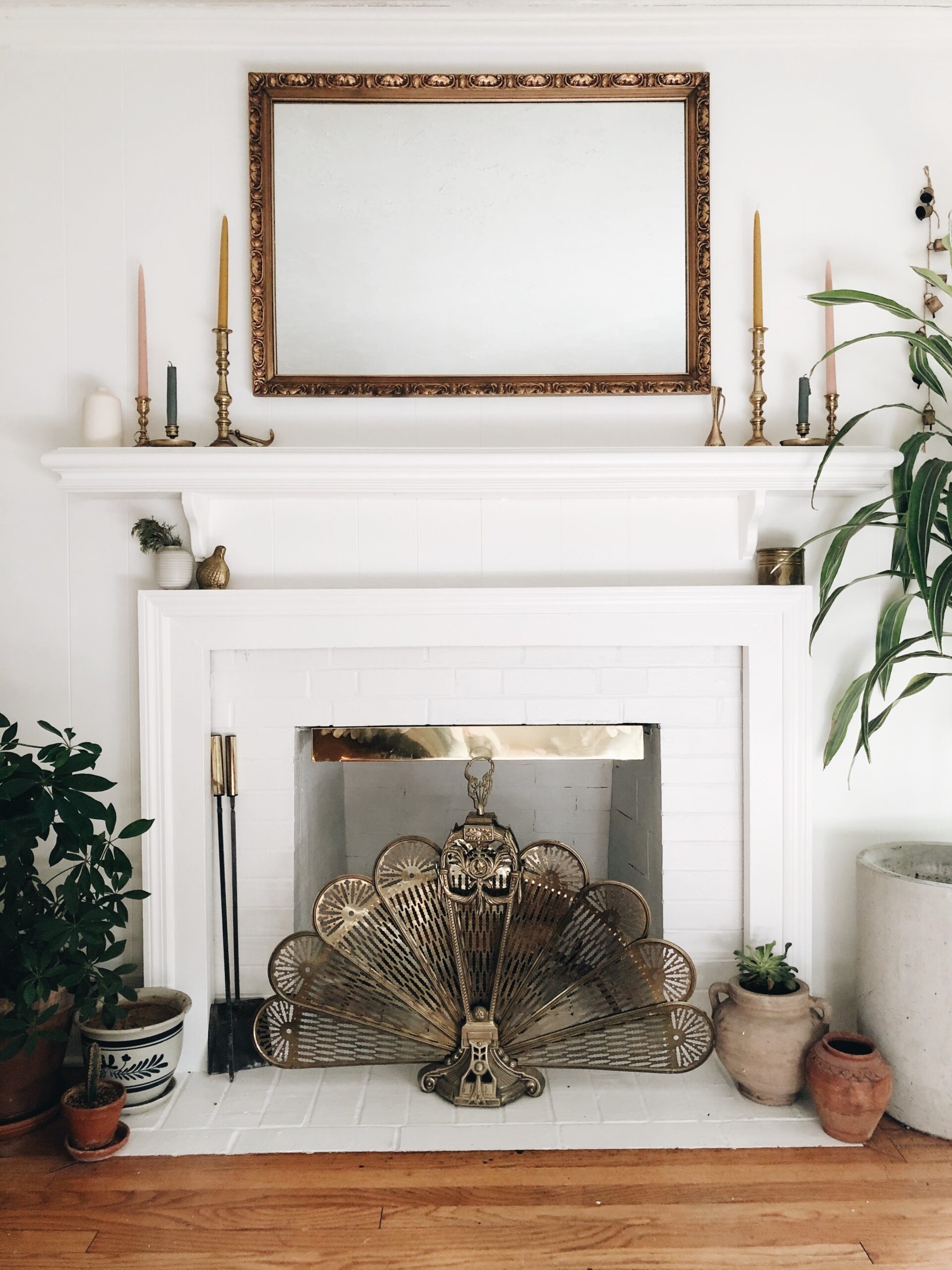 best how to paint your fireplace white and is it worth it? | bev cooks pics of painted fireplaces image