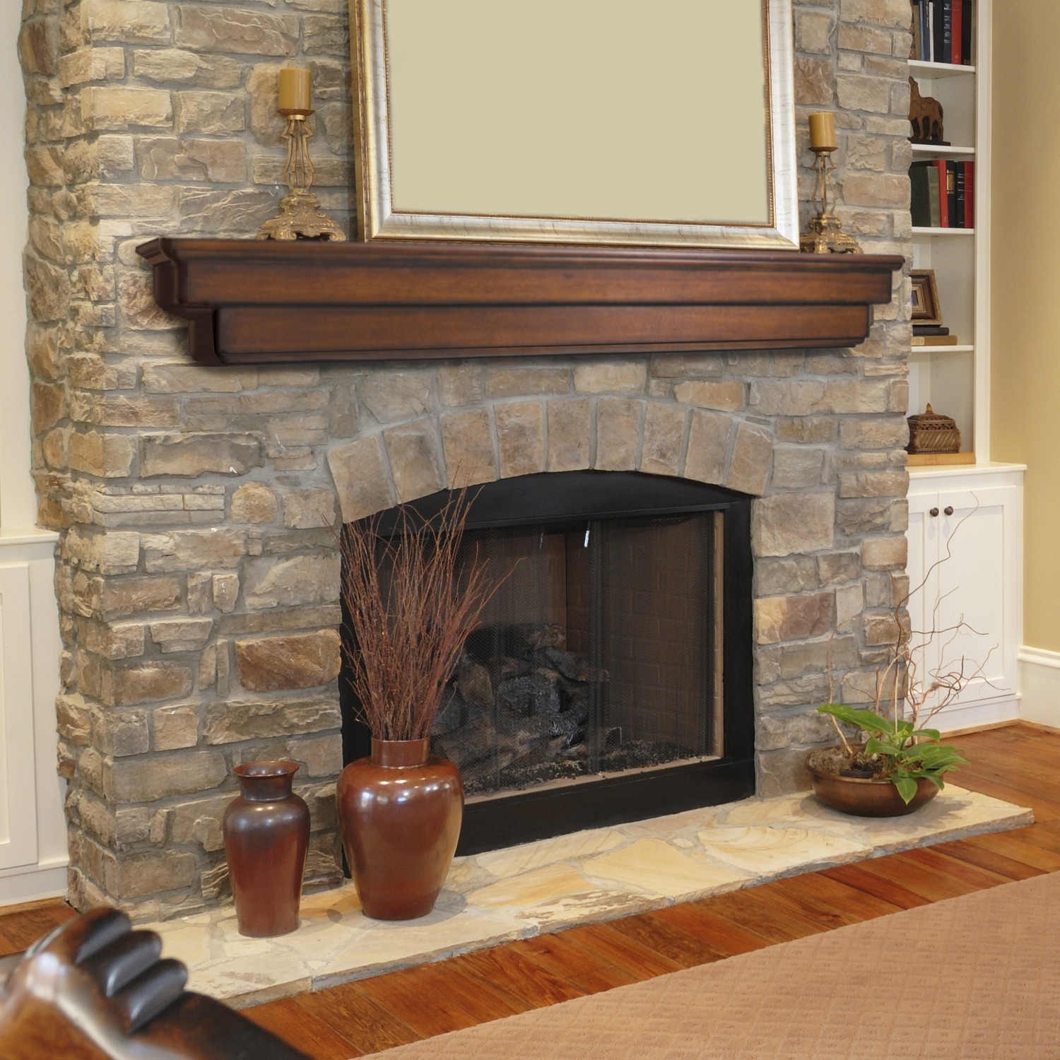 best ideal fireplace mantel height homesfeed faux marble fireplace mantels photo