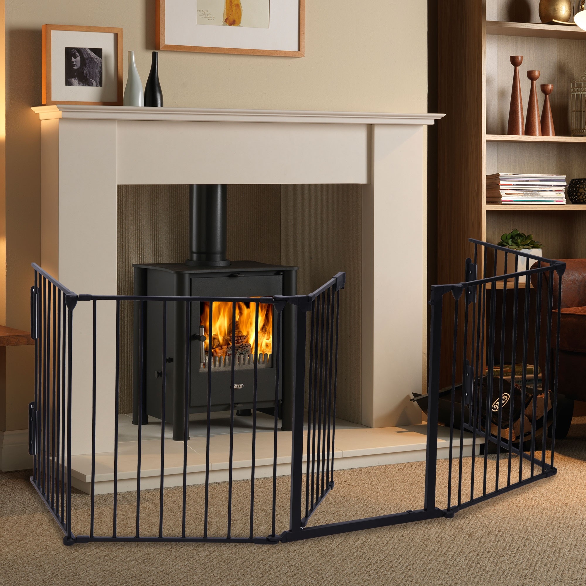 best jaxpety fireplace fence baby safety fence hearth gate pet gate guard safety screen for gas fireplace pics