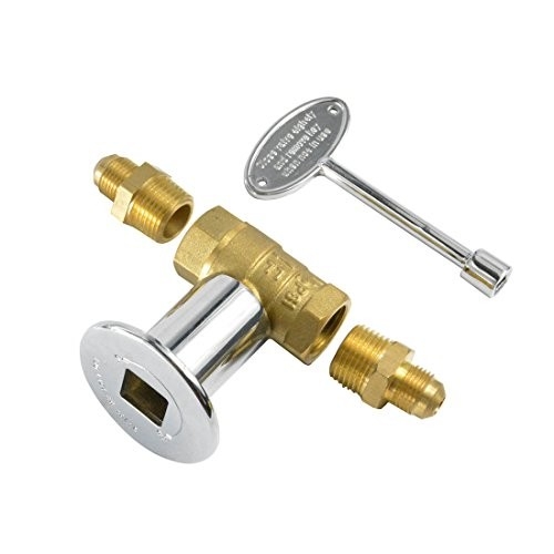 best stanbroil 1/2 inch straight quarter turn shut off valve kit for ng lp how to turn on gas fireplace with key photo