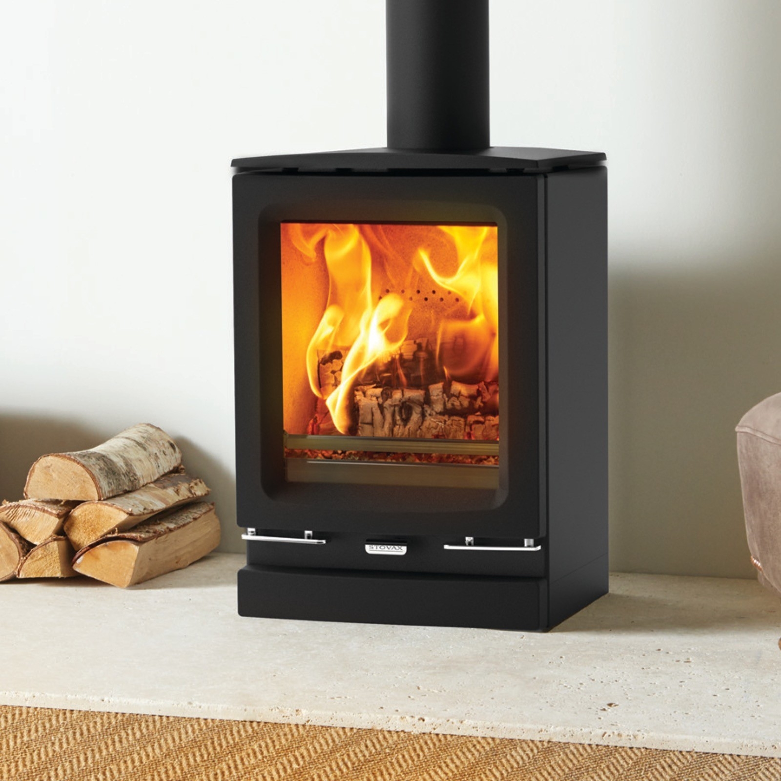 best stovax vogue small wood burning eco stove with cast iron top plate wood burner for small fireplace picture