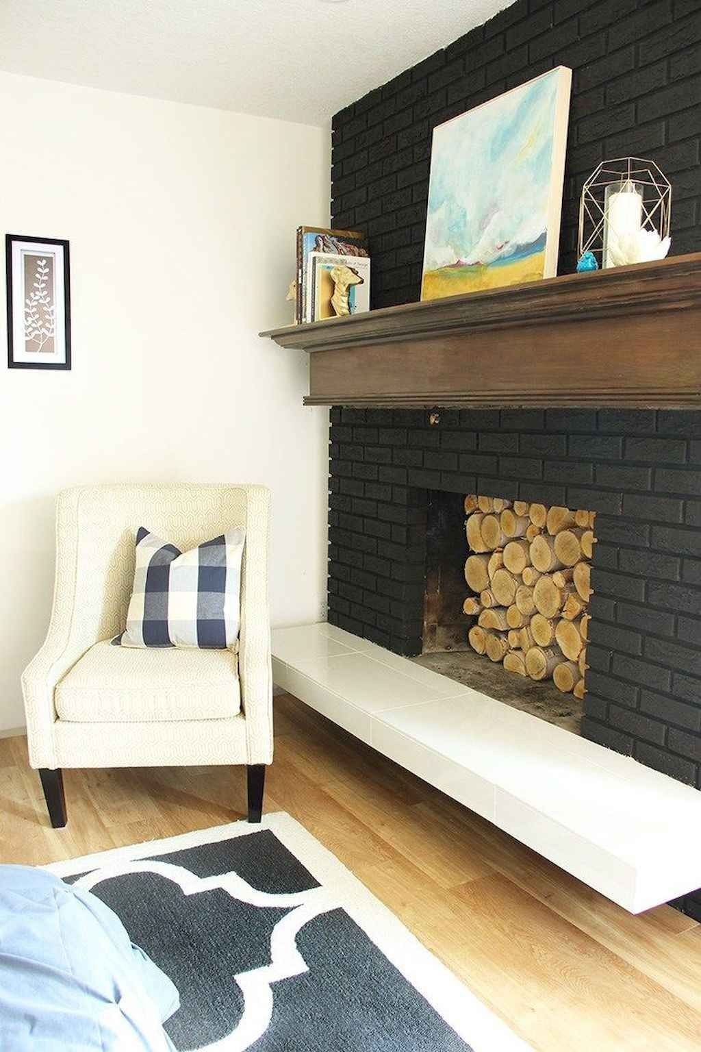 brilliant 80 small fireplace makeover decor ideas structhome | freestanding how to paint a fireplace photo