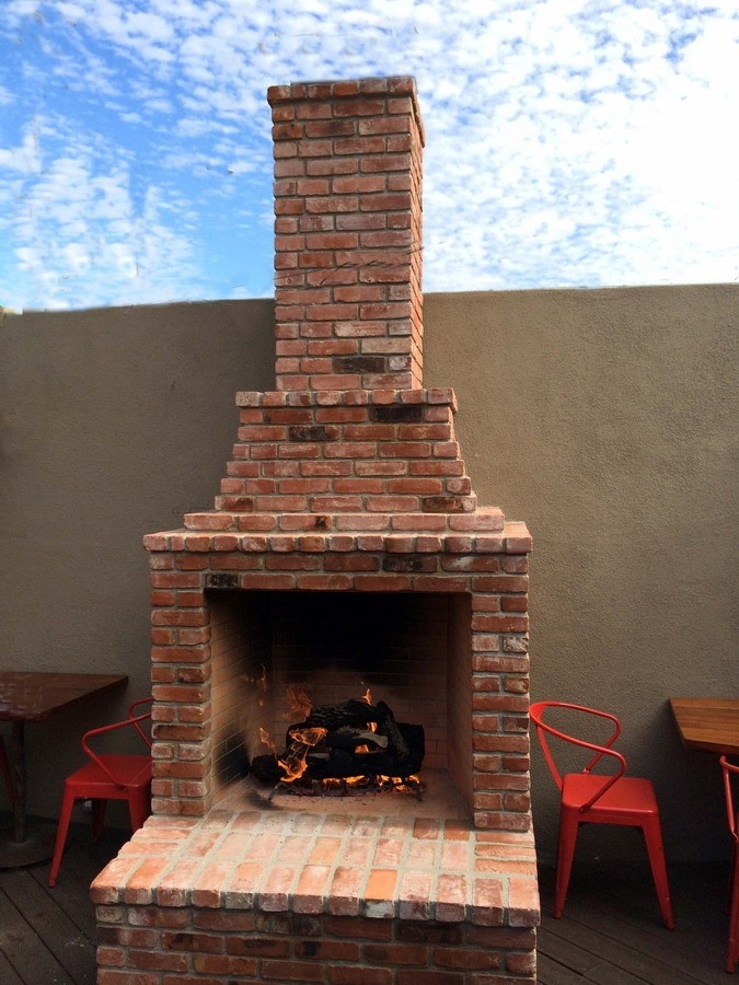 brilliant fireplace systems, outdoor masonry &amp; brick fireplaces, modular prefab outdoor fireplace kits photo