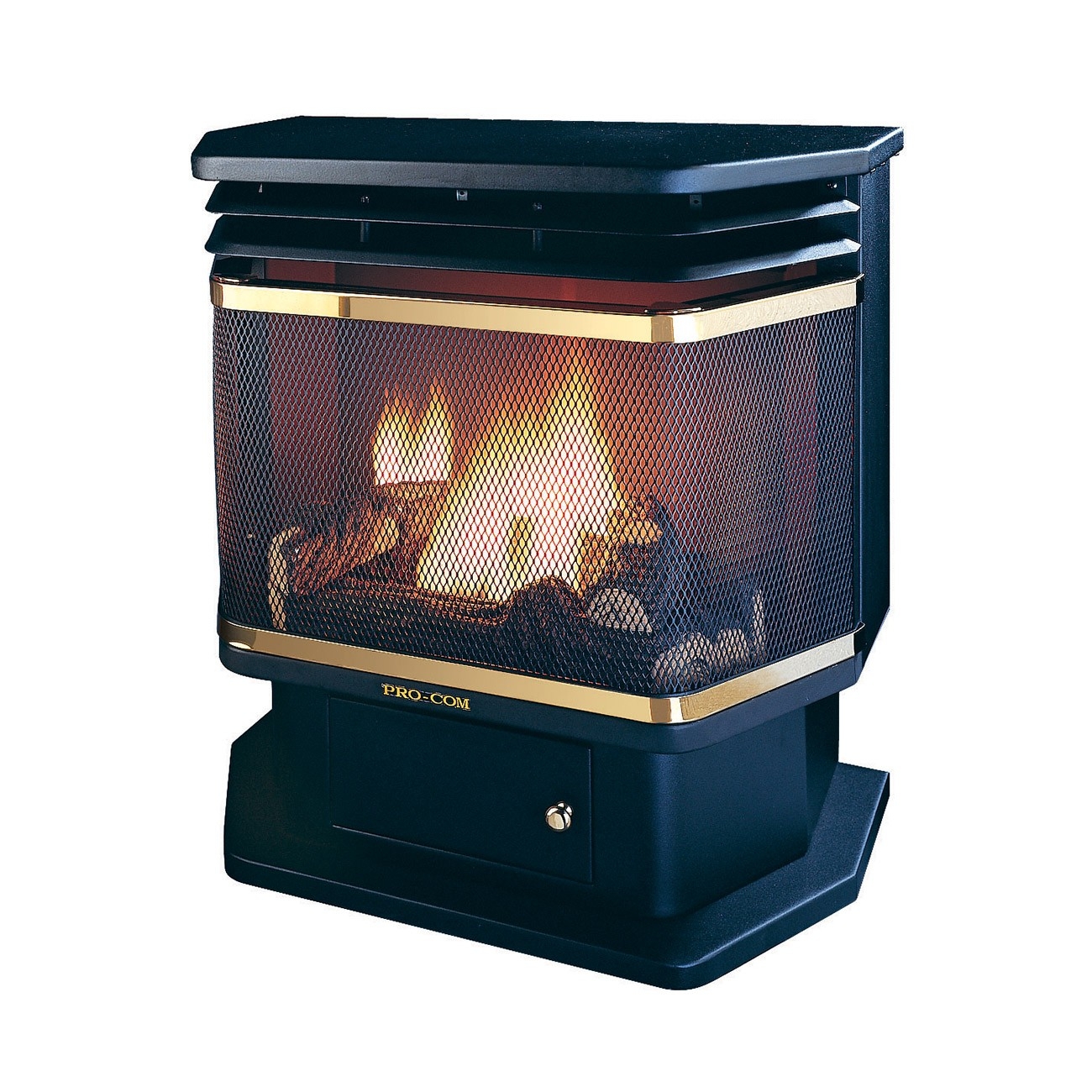 brilliant free standing ventless gas stove model sn280tya series procom heating free standing propane fireplace photo