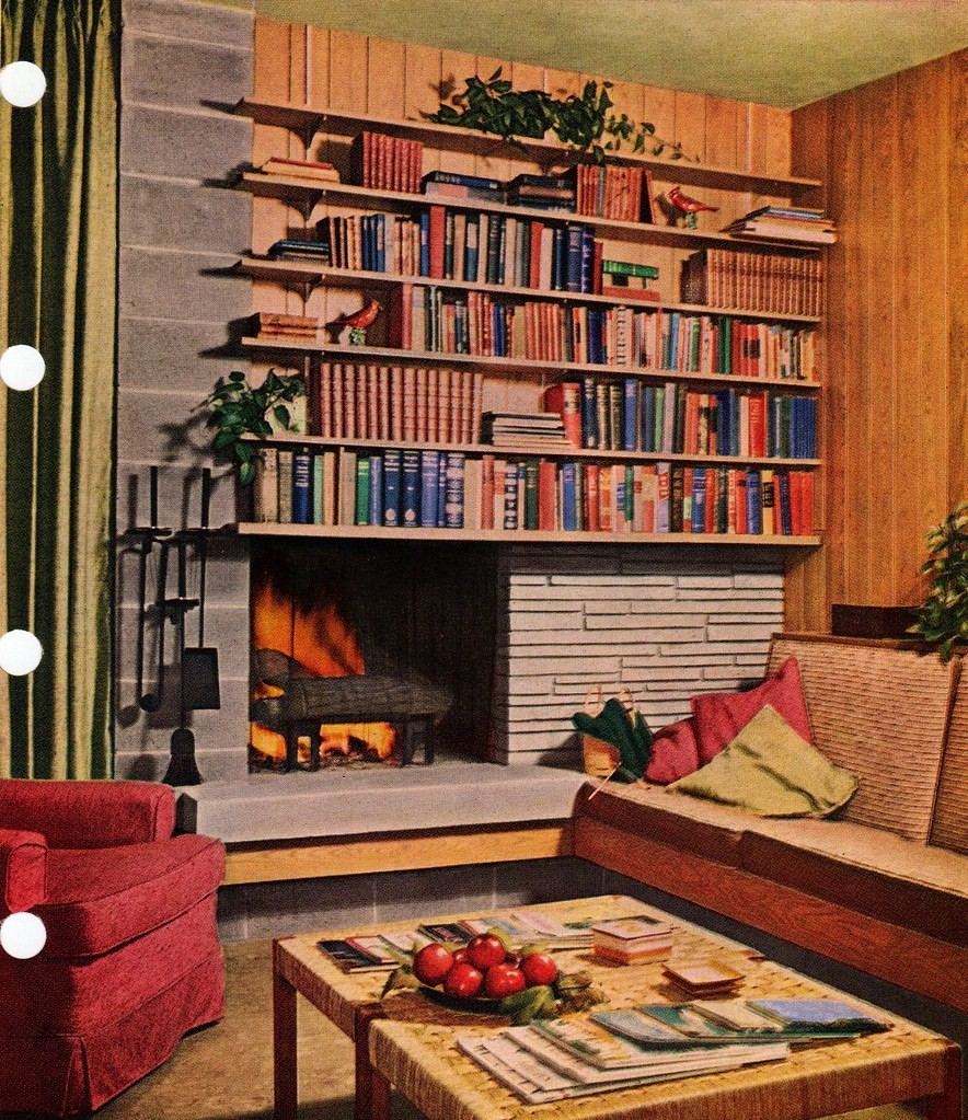 Astonishing Mid Century Modern Fireplace Buy Online