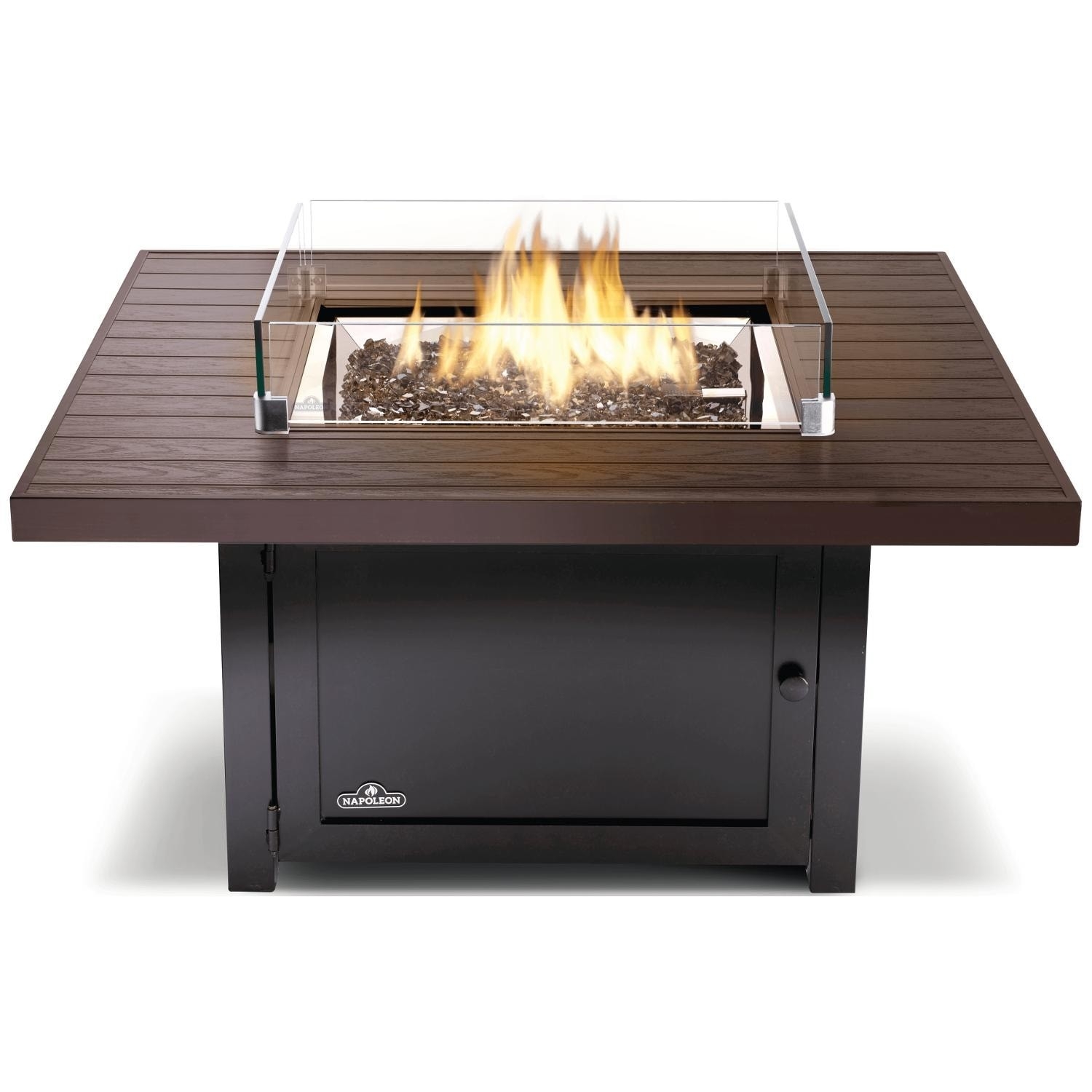brilliant napoleon muskoka patioflame 50 inch square propane gas fire pit table how to start gas fireplace with key photo