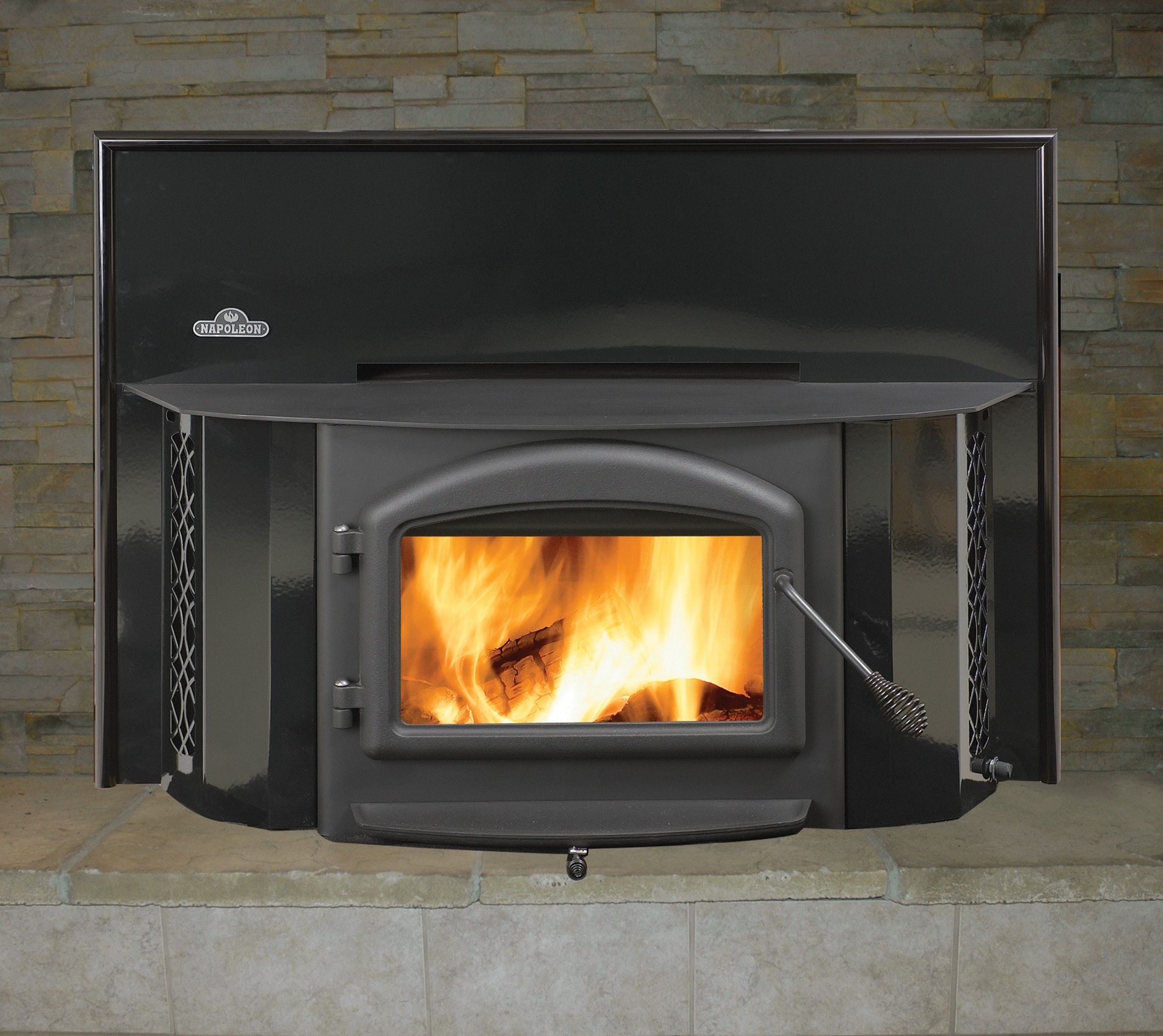 Picture of Fireplace Inserts Wood Burning With Blower Commercial