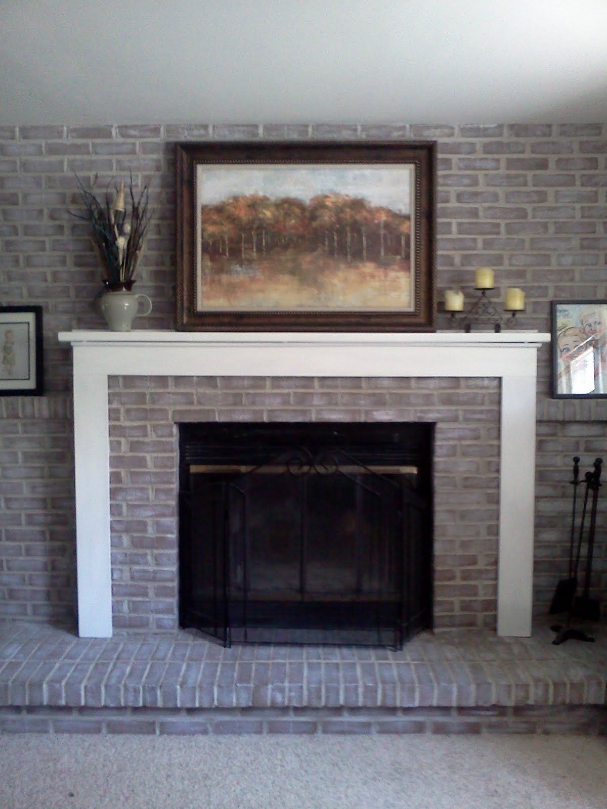 brilliant pin on home what to do with ugly brick fireplace photo