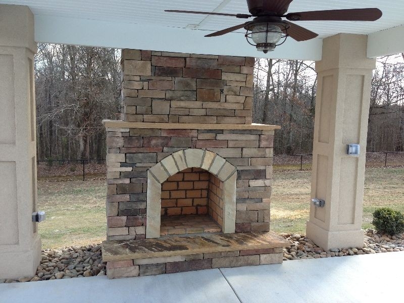 brilliant pin on outdoor living general shale fireplace kit pics