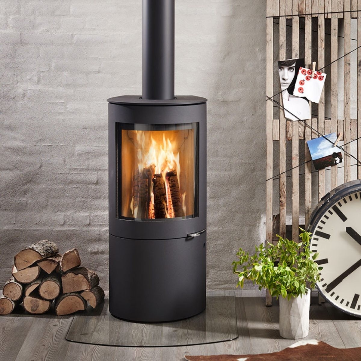 brilliant westfire uniq 26 se convection wood burning stove in black simply stoves fireplace fans for wood burning fireplaces photo