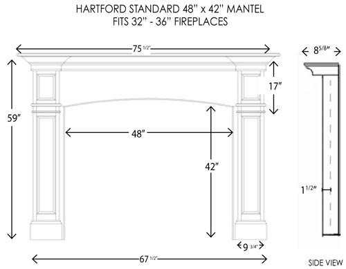 Inspiring Standard Fireplace Hearth Height Top Brands