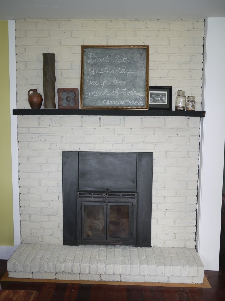 buy bring a white brick fireplace to your life and house! | fireplace can a fireplace be added to a house photo