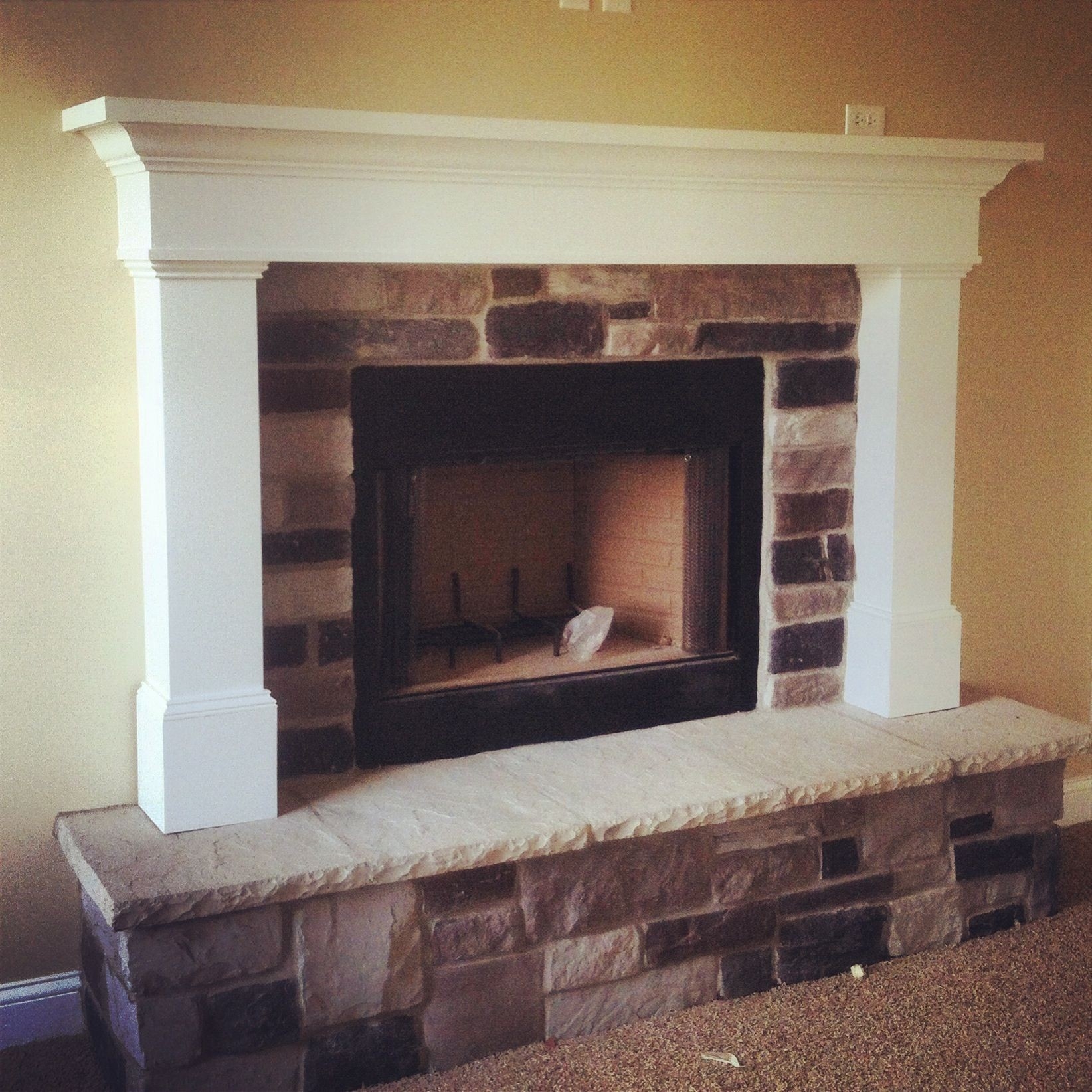 buy i like doing these! #standard #fireplace #mantel #home #décor #diy plans for building a fireplace mantel image