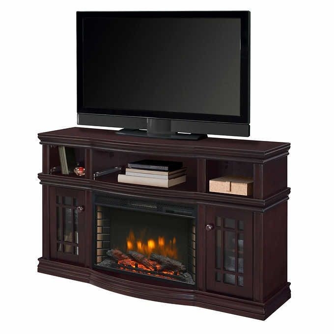 buy westhaven 56" media electric fireplace | fireplace entertainment center electric fireplace tv stand costco pics