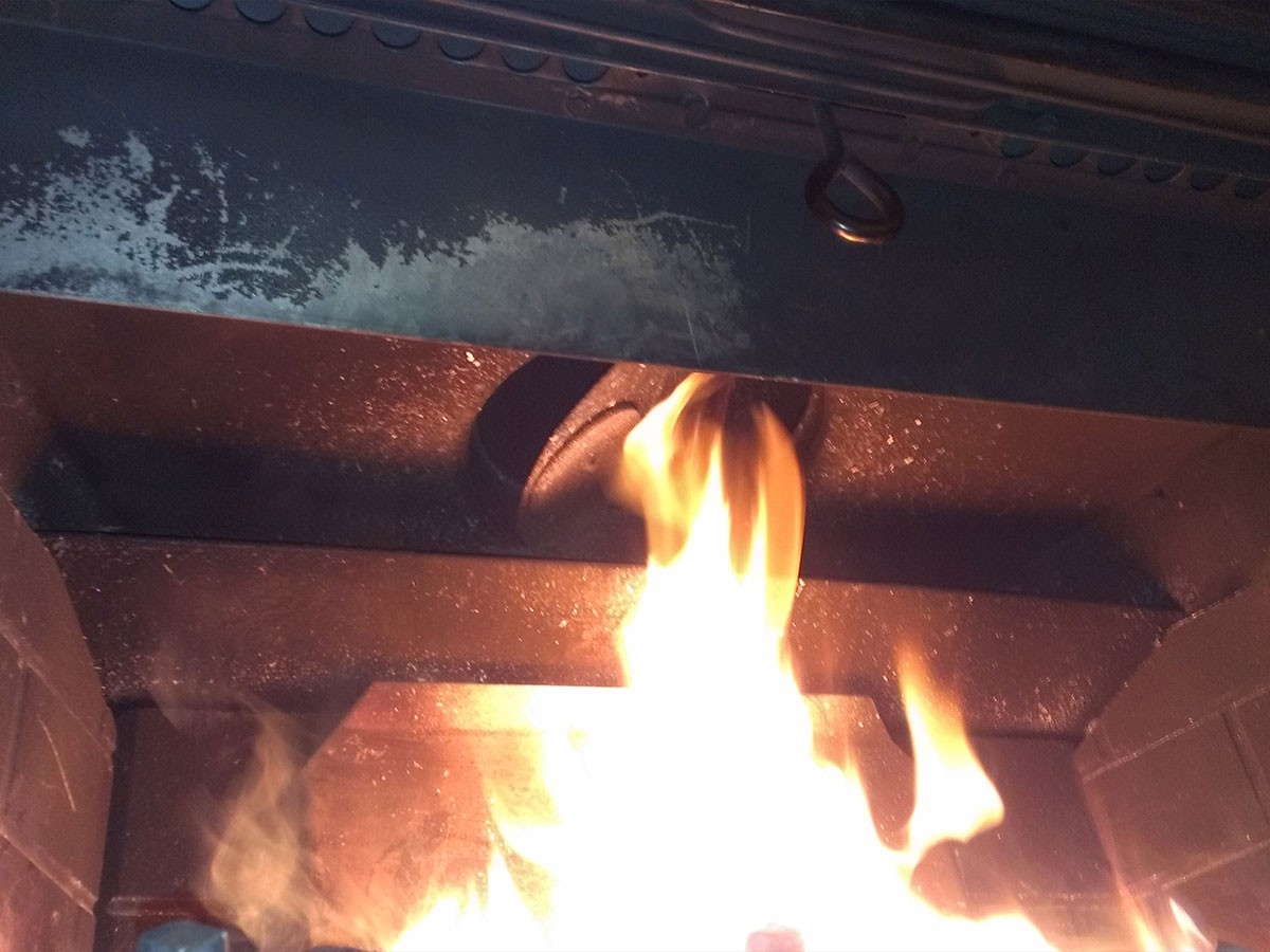 cheap check the fireplace damper is working | homezada how to open fireplace flue photo