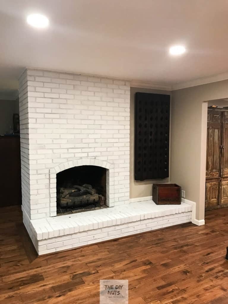cheap diy fireplace makeover ideas on a budget that anyone can do! the diy nuts updating a fireplace on a budget image